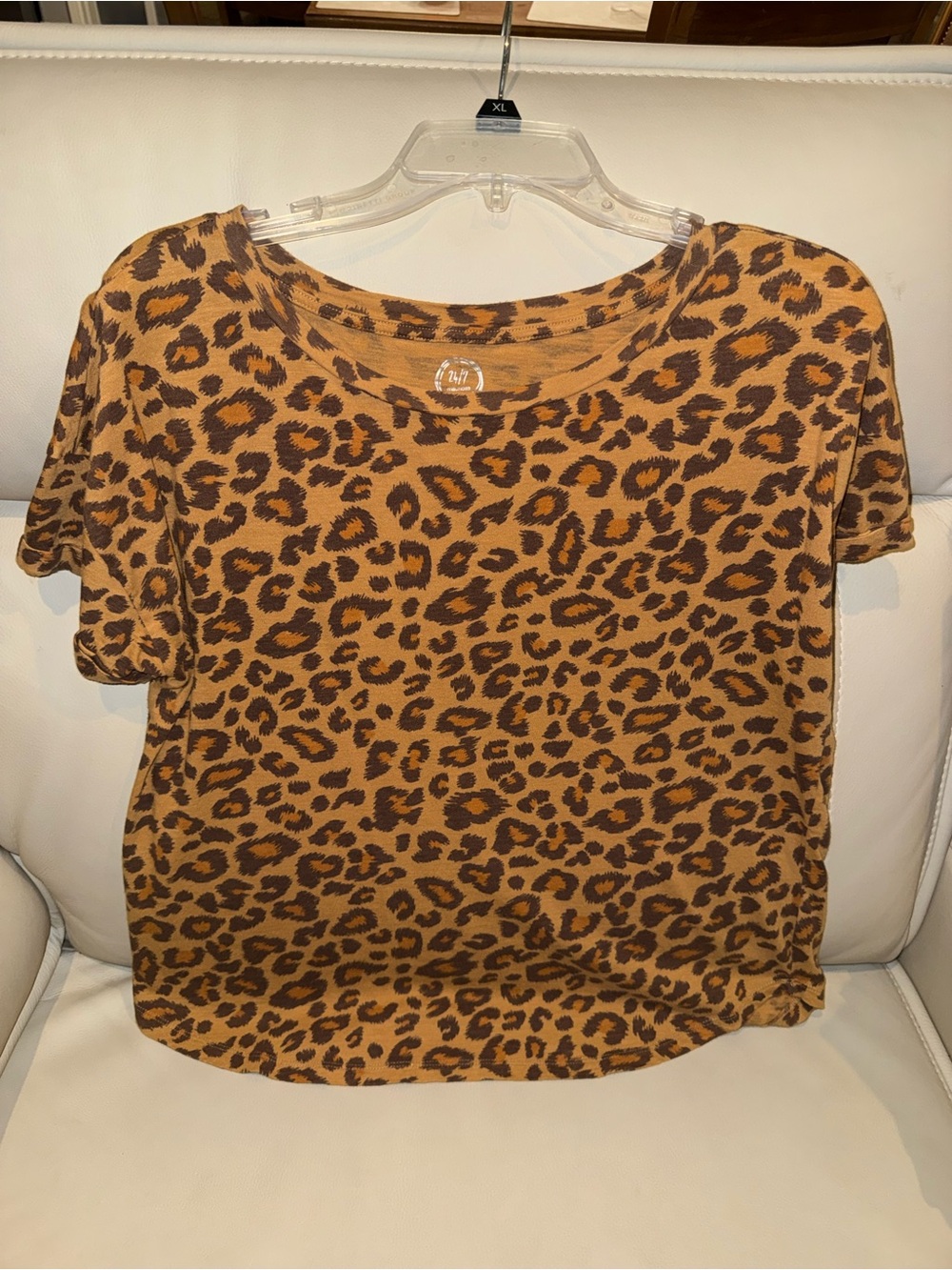 Maurices 24/7 Women’s Leopard Print Tee - Brown